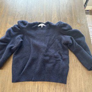 Kids Cashmere Navy Sweater